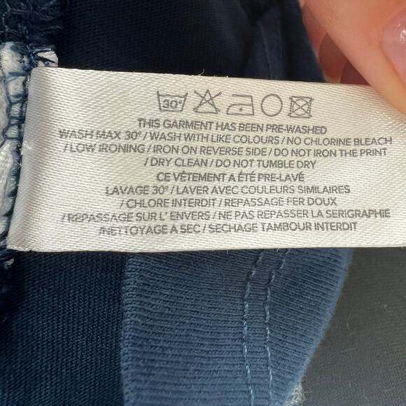 French Disorder Navy Blue "Monsieur Marais" T-Shirt Top Cotton Crewneck Size XL - Picture 12 of 12